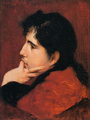 Portrait of the artist's sister-in-law, Rodolfo Amoedo